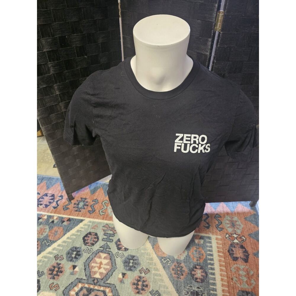 Zero F*cks Shirt Size MED J412